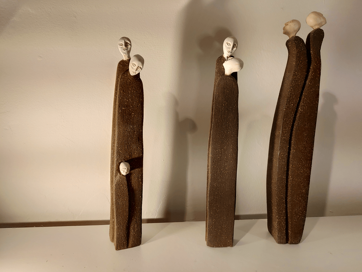 Handgemachte Keramikschale aus dem Atelier